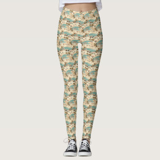 Birthday Gift | Tropical Sunshine Warms The Soul Leggings
