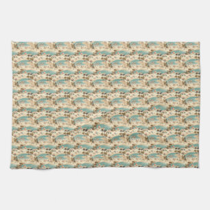 Birthday Gift   Tropical Sunshine Warms The Soul Tea Towel