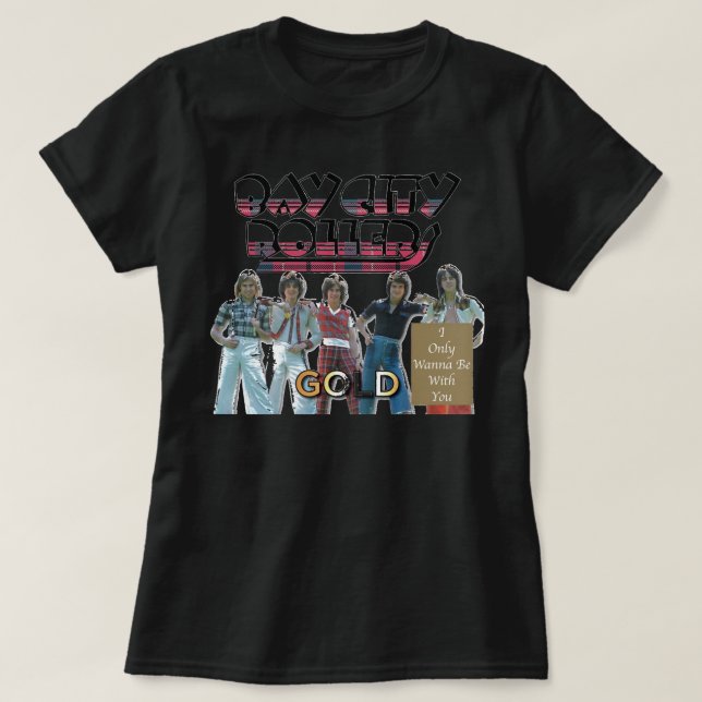 Birthday Gifts Band Bay City Rollers Music Rock  C T-Shirt (Design Front)