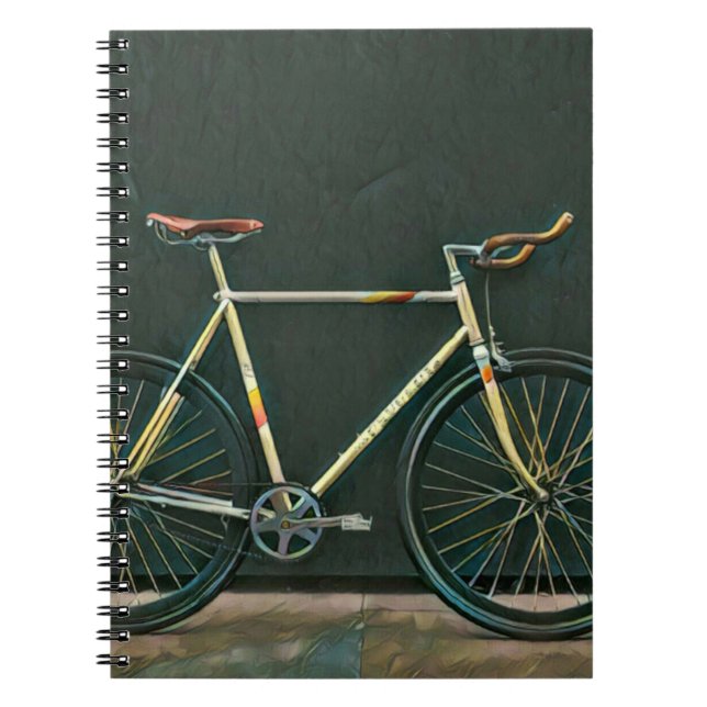 Birthday gifts for bike lovers notebook (Front)