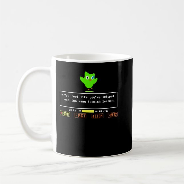 Birthday Gifts Game Undertale Awesome For Movie Fa Coffee Mug (Left)