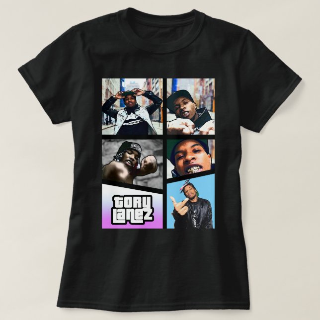 Birthday Gifts Tory Lanez Grand Thief Auto T-Shirt (Design Front)