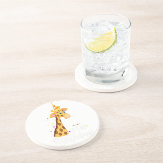 Birthday Giraffe Stone Coaster| Lover Stone Coaste Coaster