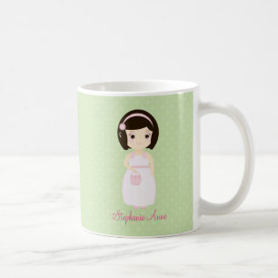 Birthday Girl at Gift Table Coffee Mug