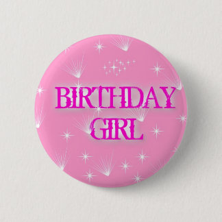 BIRTHDAY GIRL BADGE