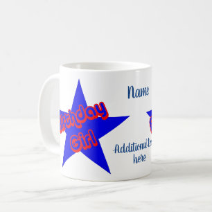 Birthday Girl Cute Personalised Coffee Mug