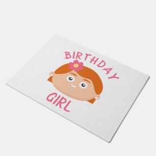 Birthday Girl Doormat