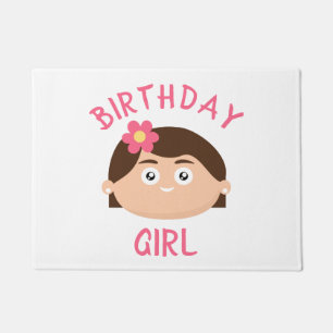 Birthday Girl Doormat