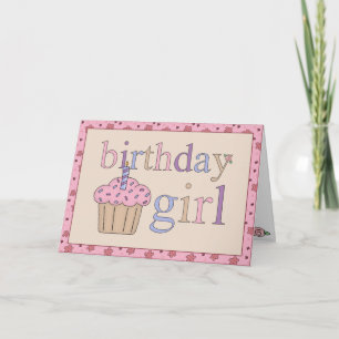 Birthday Girl Greeting Card