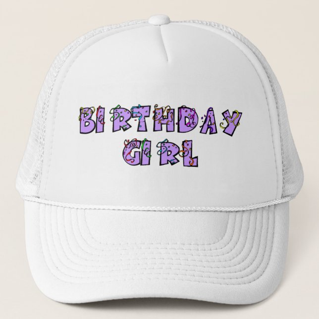 Birthday Girl Hat (Front)