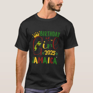 Birthday Girl Jamaica Vacation Matching Jamaica Bi T-Shirt