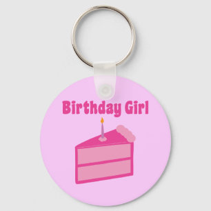 Birthday Girl Key Ring