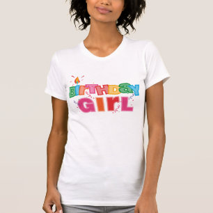 Birthday Girl Letters T-Shirt