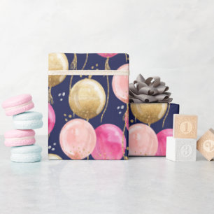 Birthday Girl Pattern Wrapping Paper