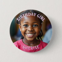 Birthday Girl Personalised Photo and Name