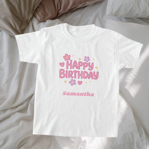 Birthday girl pink T-Shirt