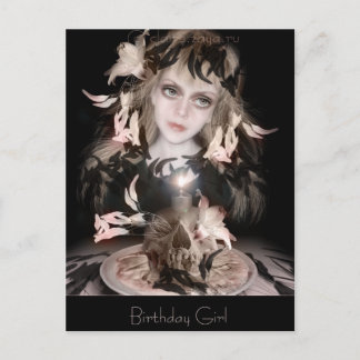 Birthday Girl Postcard