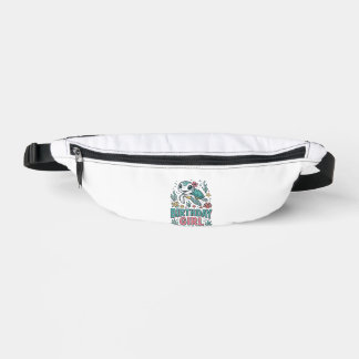 Birthday Girl Sea Turtle Vintage Engraving Shirt_1 Bum Bags