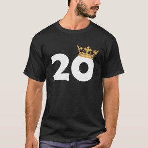 Birthday , Girls 20Th Party 20 Years Old Bday Crow T-Shirt
