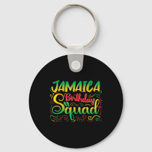 Birthday Girls Jamaica Squad Trip 2025 Party Outfi Key Ring