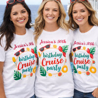 Birthday Girls Party Custom Cruise Summer Vacation