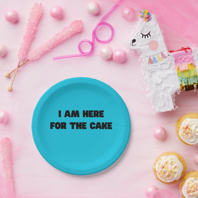 Birthday goals paper plate (Party)