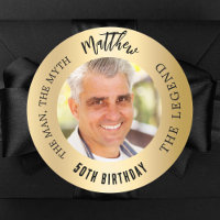 Birthday gold photo man myth legend