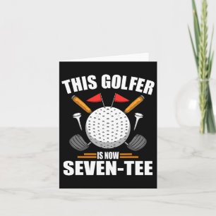 Birthday Golf Shirts For Men 70th Year Old Golfer Card