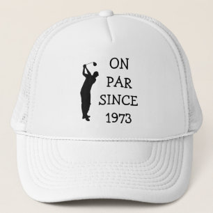 Birthday Golfer Funny 50th happy Dad Par Trucker Hat
