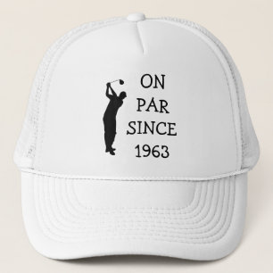 Birthday Golfer Funny 60th happy Dad Par Trucker Hat