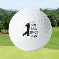 Birthday Golfer Funny 80th happy Dad Par