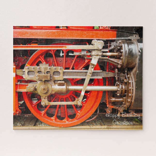 Birthday Grandson. Jigsaw Puzzle (Horizontal)