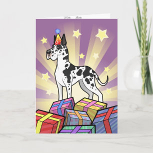Birthday Great Dane Card