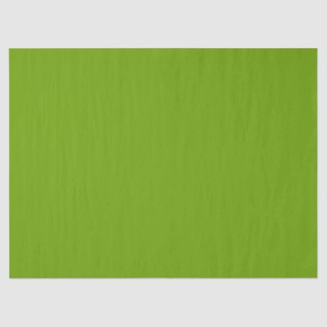 Birthday Green Number Collage Pattern - Coordinate Tissue Paper (Front)