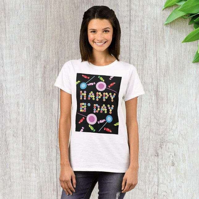 Birthday Greeting Candles T-Shirt (Creator Uploaded)