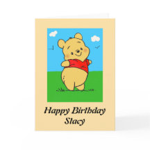 Birthday greeting card
