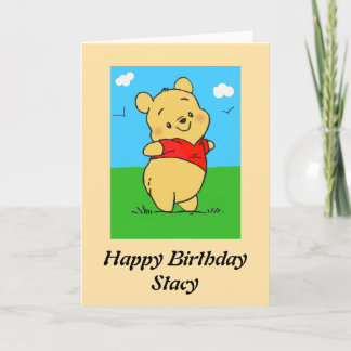 Birthday greeting card