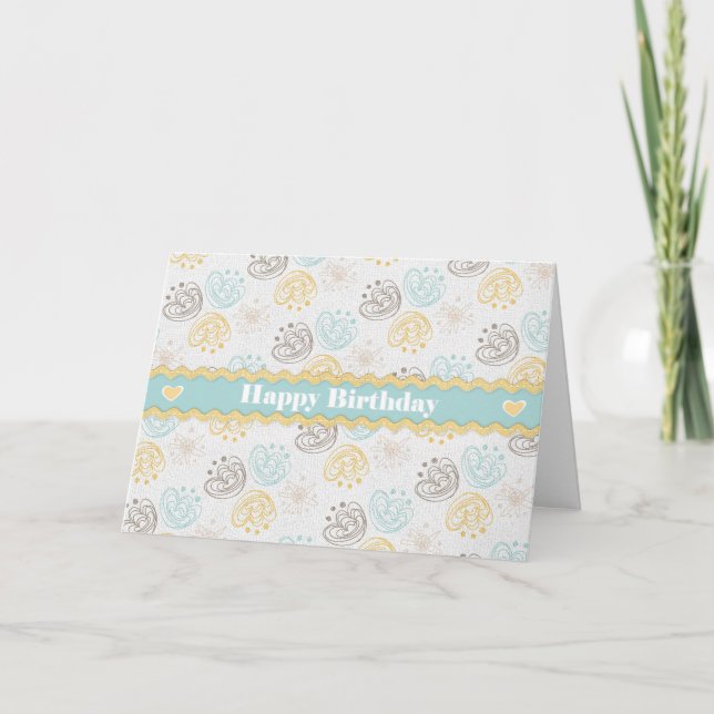 Birthday Greeting Card (Front)