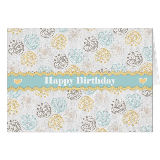 Birthday Greeting Card