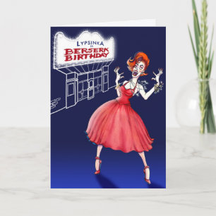 Birthday Greeting Card #1 (greeting inside)