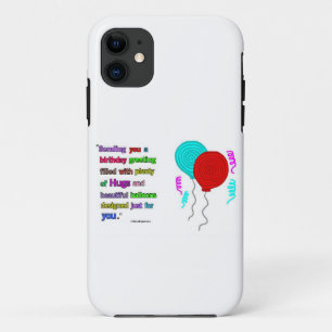 Birthday Greeting Quote iPhone SE + 5/5S Case