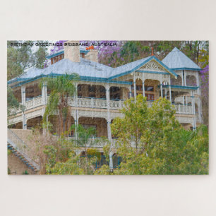 Birthday Greetings Brisbane Australia Jigsaw Puzzle