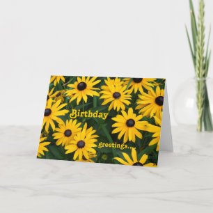 Birthday greetings card