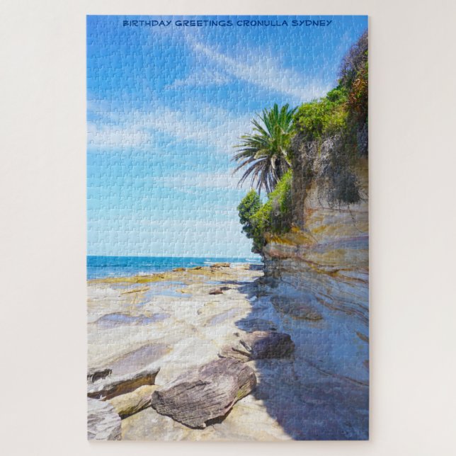 Birthday Greetings Cronulla Sydney Jigsaw Puzzle (Vertical)