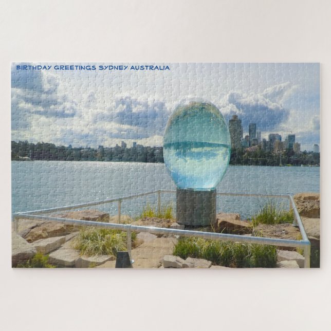Birthday Greetings from Sydney Jigsaw Puzzle (Horizontal)