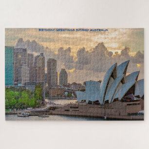Birthday Greetings from Sydney Jigsaw Puzzle