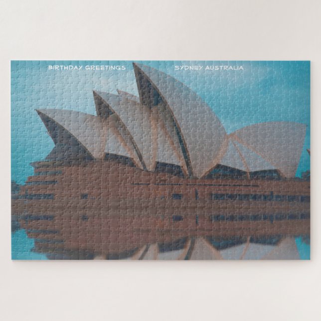 Birthday Greetings from Sydney Jigsaw Puzzle (Horizontal)
