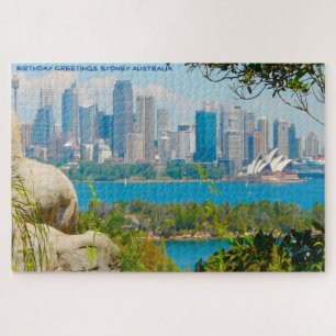 Birthday Greetings from Sydney Jigsaw Puzzle