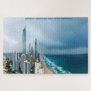 Birthday Greetings Gold Coast Queensland Australia Jigsaw Puzzle