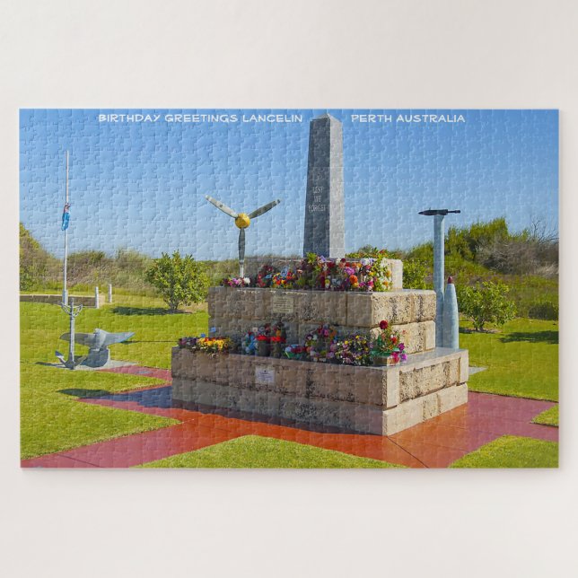 Birthday Greetings Perth Australia Jigsaw Puzzle (Horizontal)